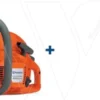Husqvarna 455 Kettingzaag + Gratis Helm