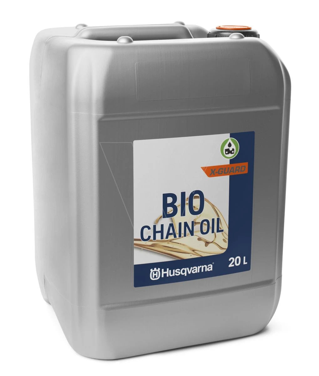 Husqvarna Bio Kettingolie X-guard 20 Ltr 1 Husqvarna Bio Kettingolie X-guard 20 Ltr