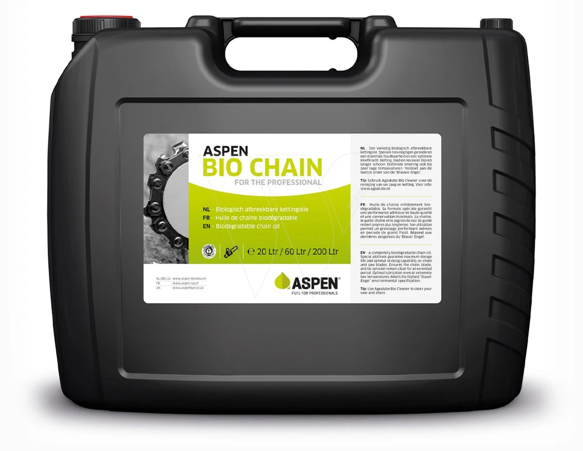 Aspen Bio Chain Kettingolie 20 Liter 1 Aspen Bio Chain Kettingolie 20 Liter